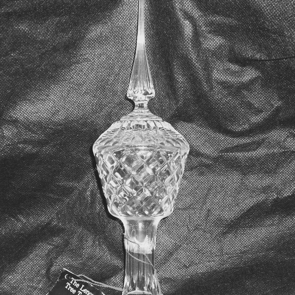 Lenox Holiday Nwt Lenox Crystal Tree Top Ornament Poshmark